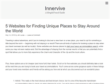 Tablet Screenshot of innervive.com.au